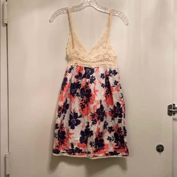 WHO AU island print dress size large - Picture 2 of 2